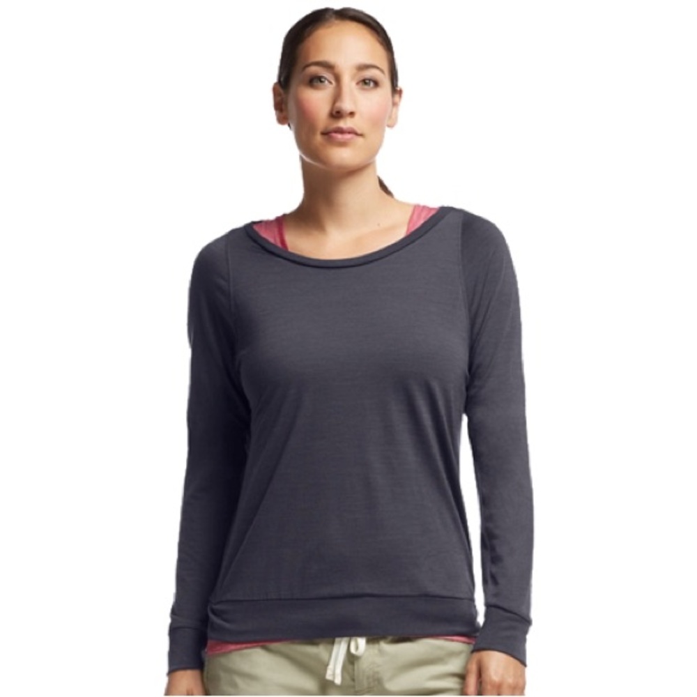 Icebreaker Sphere LS Crew Long Sleeve Active Travel lightweight Sweater XS